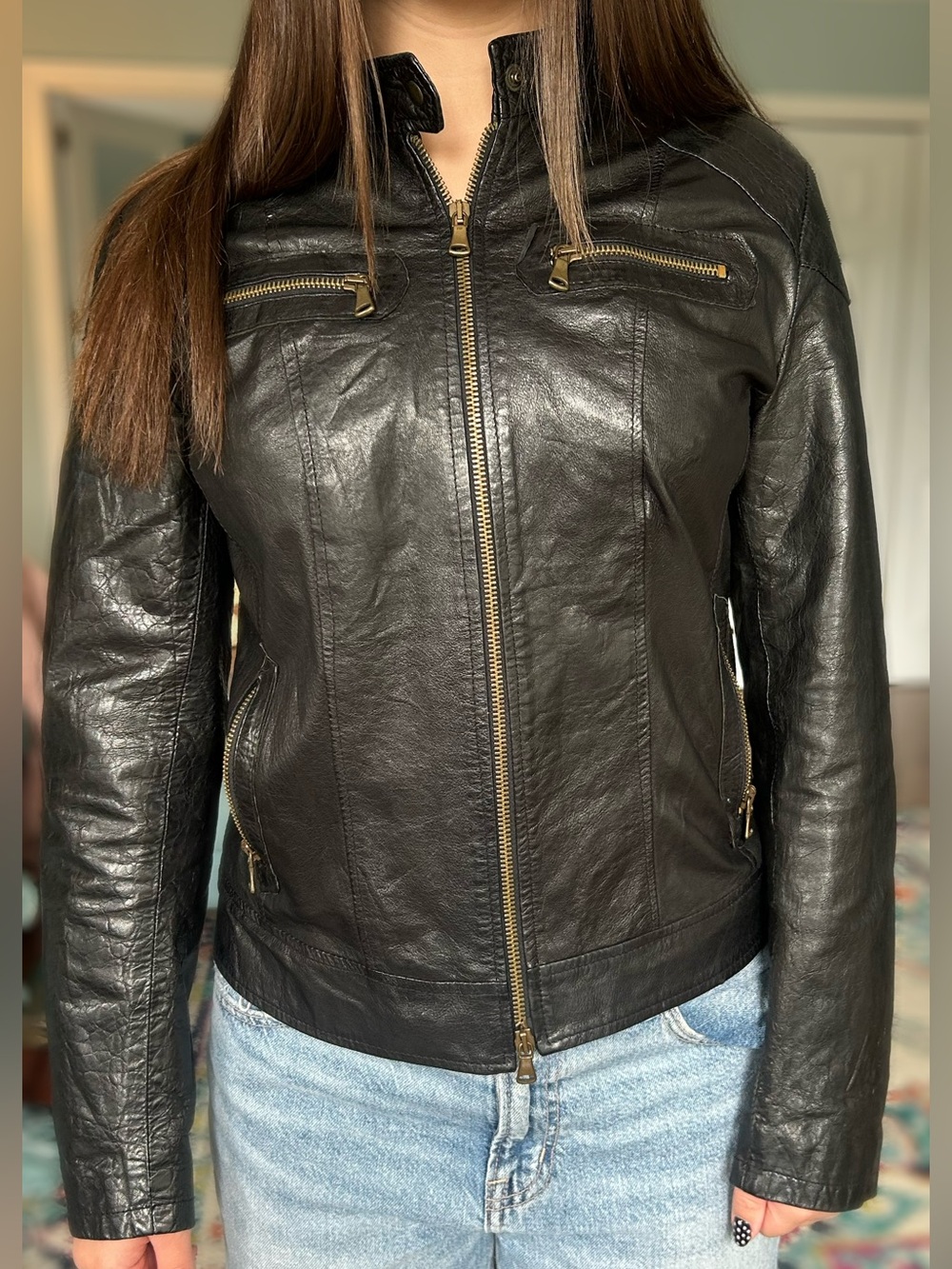 Vintage Italian Leather Jacket